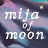 Logo for mija of moon