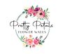 Logo for Pretty Petals flower walls