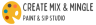 Logo for Create Mix & Mingle