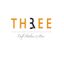 Logo for Three Restaurant Bar