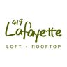 Logo for 419 Lafayette Loft + Rooftop
