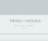 Logo for Twins & Violins
