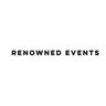 Logo for Renowned Events