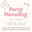 Logo for Party Planning on a Budget