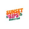 Logo for Sunset Sips Mobile Bar