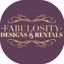 Logo for Fabulosity Designs & Rentals