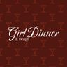 Logo for Girl Dinner & Design