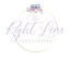 Logo for The Right Lens Photography, LLC