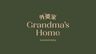 Logo for Grandma's Home