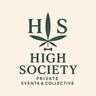 Logo for High Society Events & Collective
