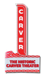 Logo for the historic carver theater