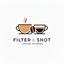 Logo for Filter & Shot Coffee Catering