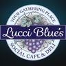 Logo for Lucci Blue's Social Cafe