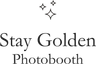 Logo for Stay Golden Photo Booth
