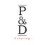 Logo for P & D Catering