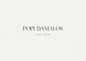 Logo for Popi Damalos Events + Design