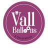 Logo for Vall Balloons By Mariangela Vallarelli