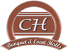Logo for CH Banquet and Event Halls