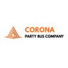 Logo for Corona Party Bus Company