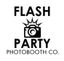 Logo for Flash Party Photobooth Co.