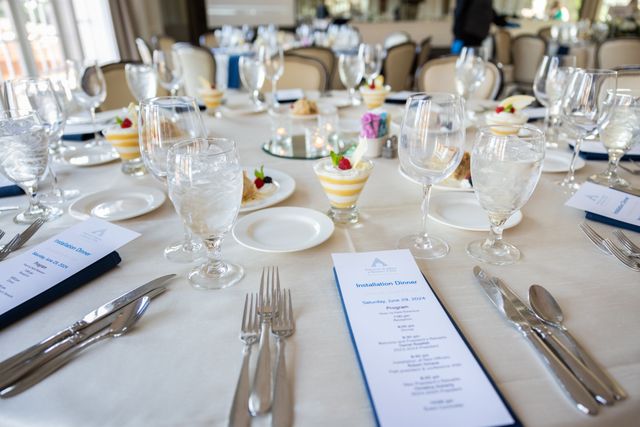 Featured photo from Installation Dinner