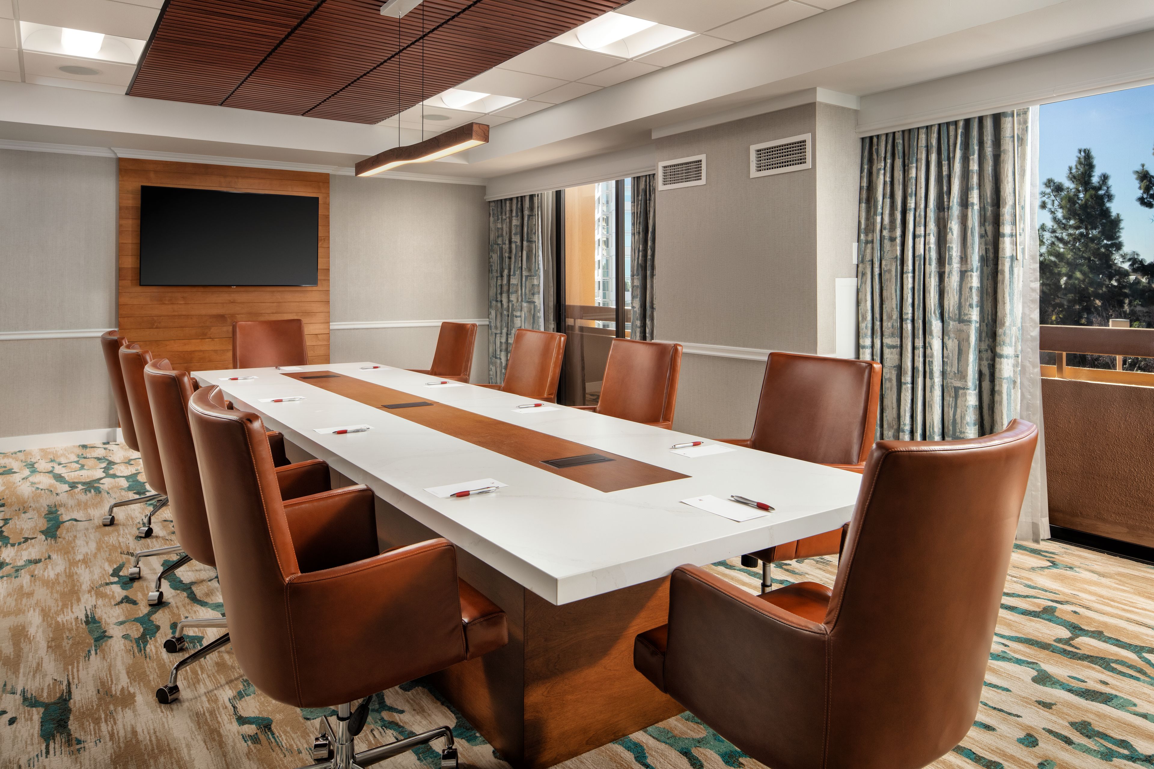 Executive Boardroom, an event space at San Diego Marriott La Jolla