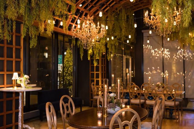 Featured photo from Witness This Romantic Wedding Portrait at Alla Vita Beneath a Dramatic Wave-Like Sculptural Ceiling