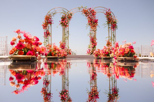 Featured photo from A Coastal Wedding Weekend at The Ritz-Carlton with Mediterranean Details and a Neon Dance Floor