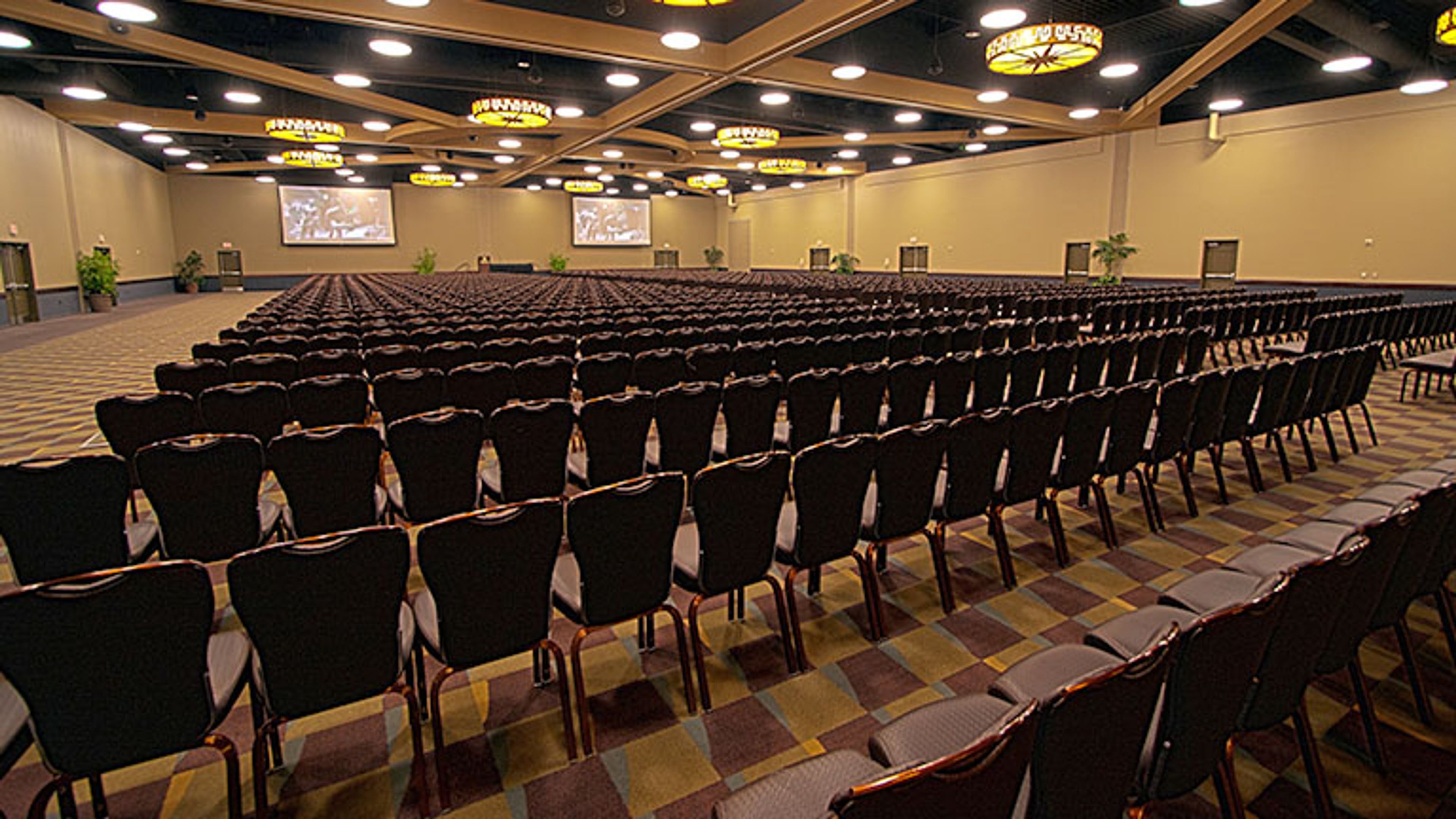 Kalahari Ballroom, an event space at Kalahari Resorts & Conventions Wisconsin