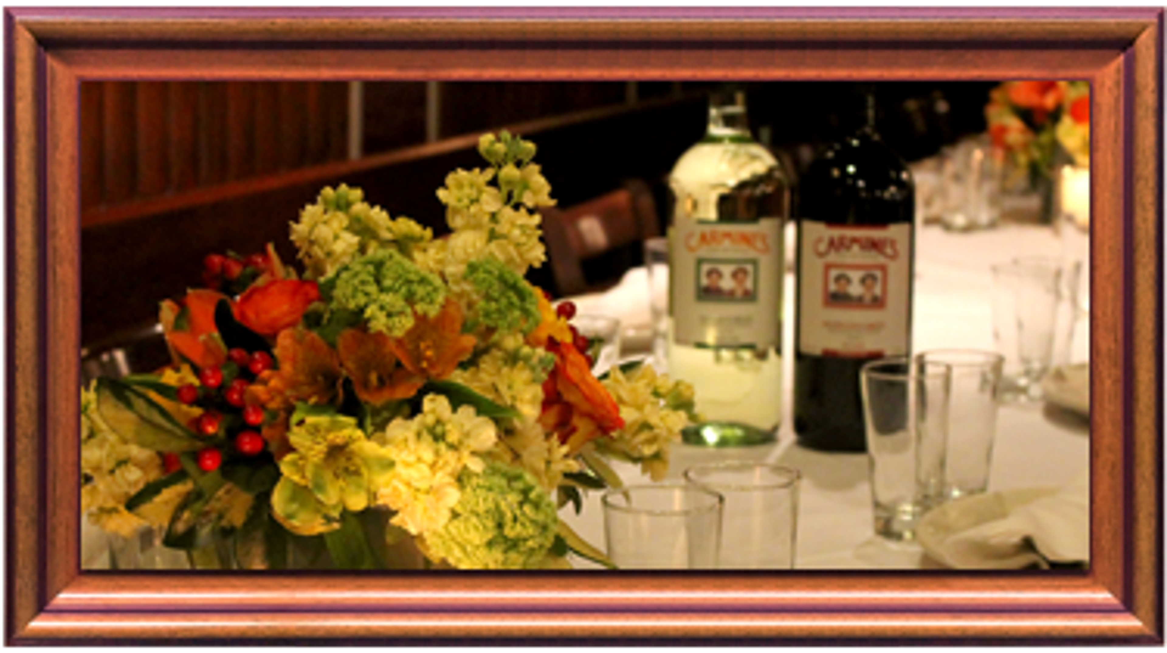 Celebrity Corner, an event space at Carmine's Atlantic City