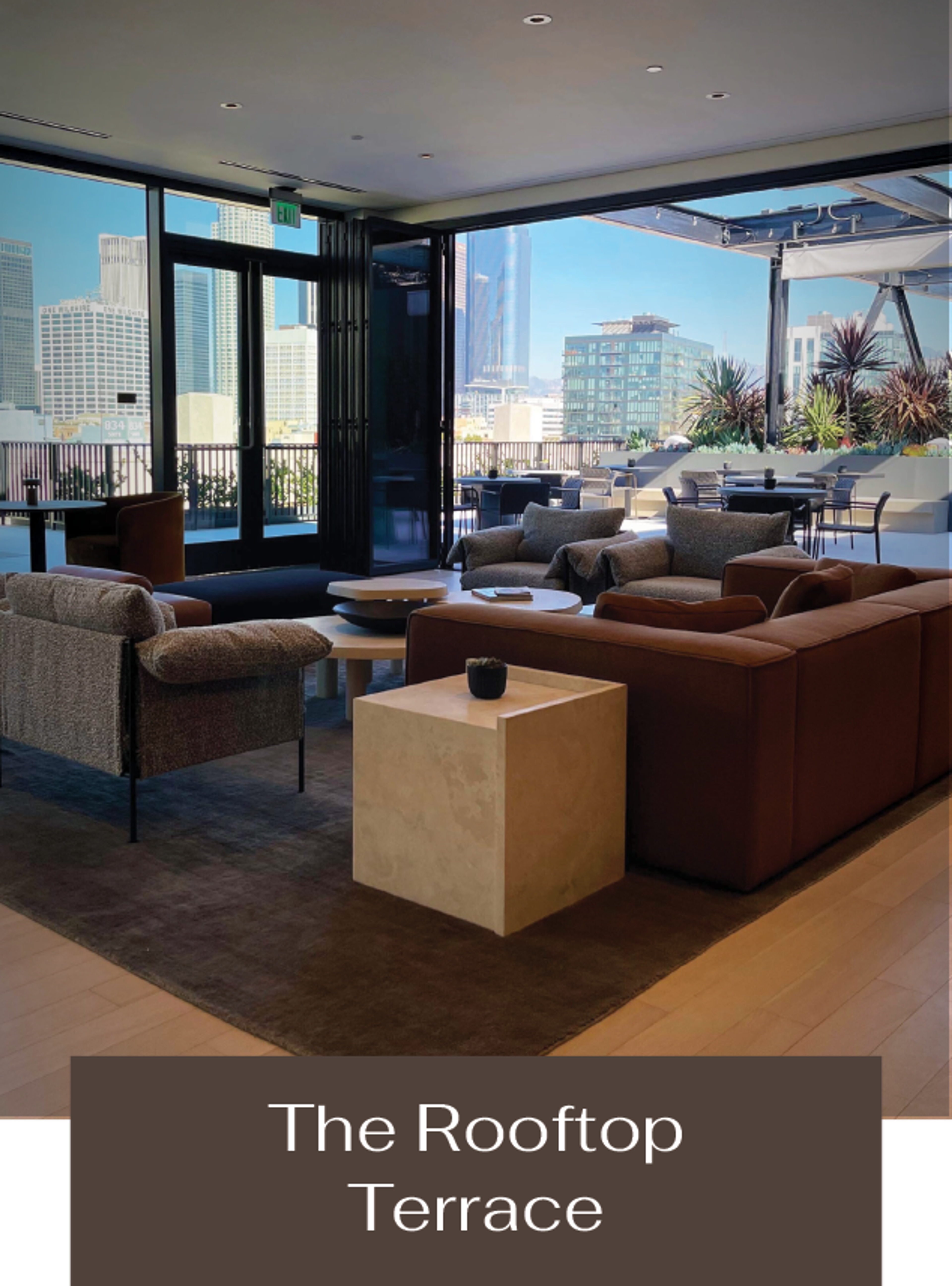 Rooftop Terrace, an event space at California Market Center