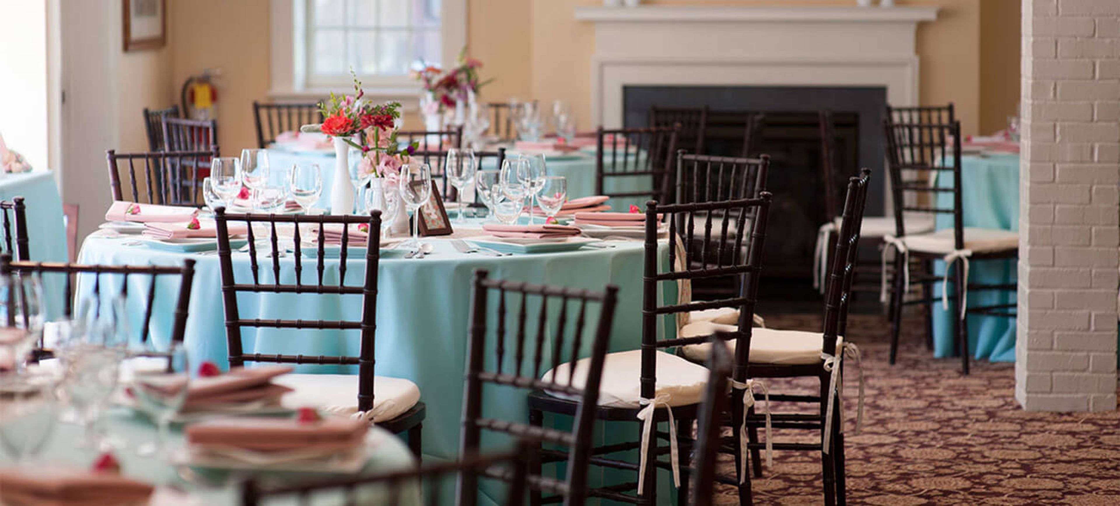 Terrace Café, an event space at Deerfield Inn