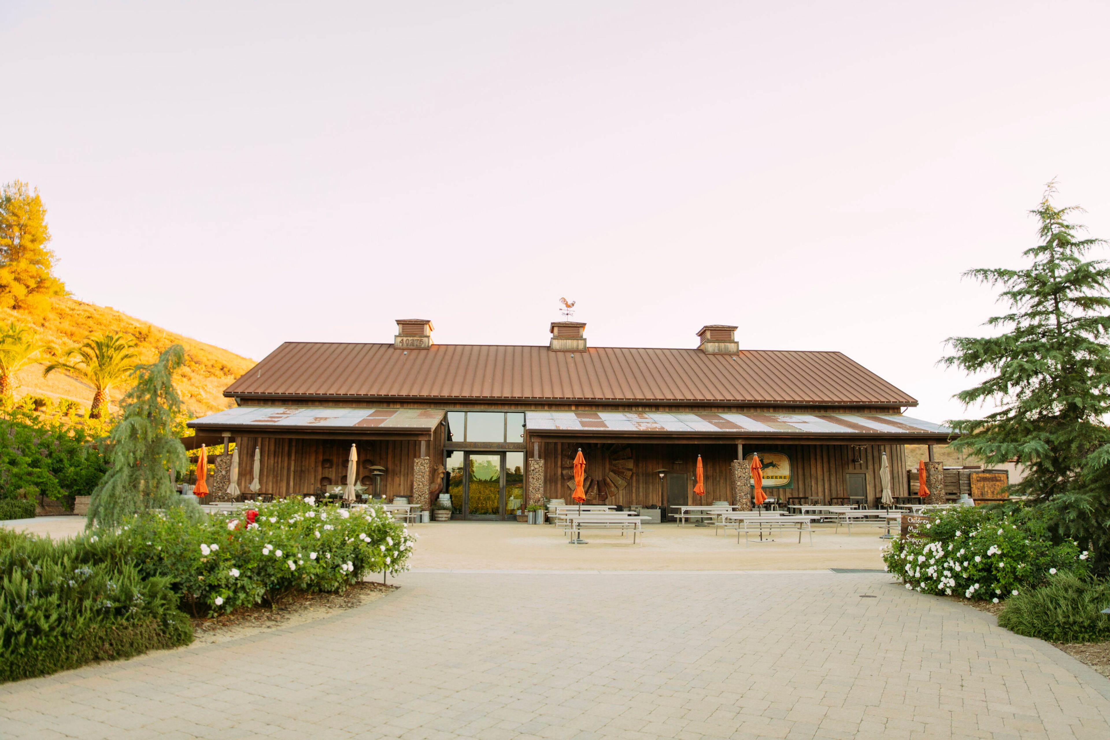 Crush House, an event space at Peltzer Winery