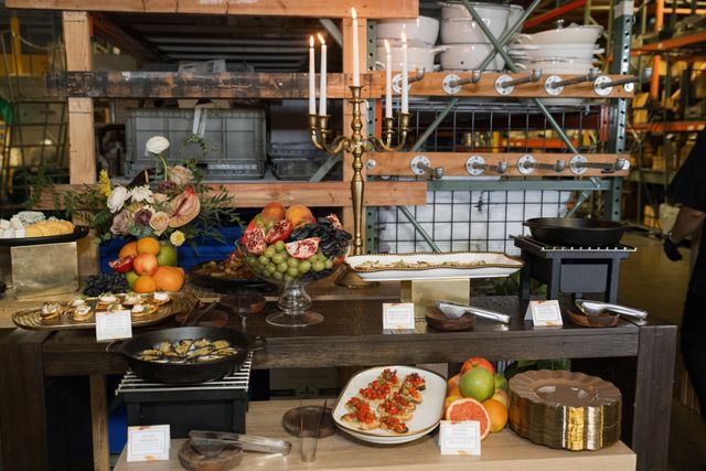 Featured photo from See this Sophisticated Denver Gathering with Handcrafted Dishes and Warm Industrial Style