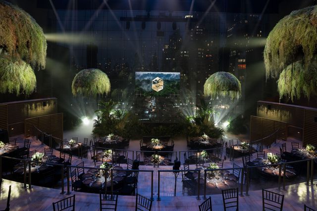 Featured photo from See This Nature-Inspired Gala at Jazz at Lincoln Center Featuring Tropical Tablescapes and Moody Ambiance
