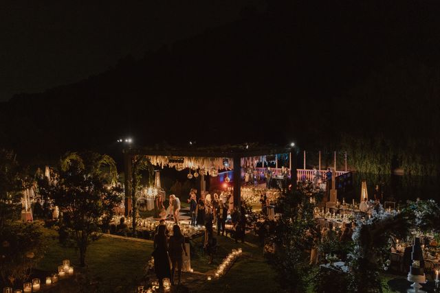 Featured photo from This Elevated Garden Celebration Transformed the Outdoors with Immersive Lighting and Décor