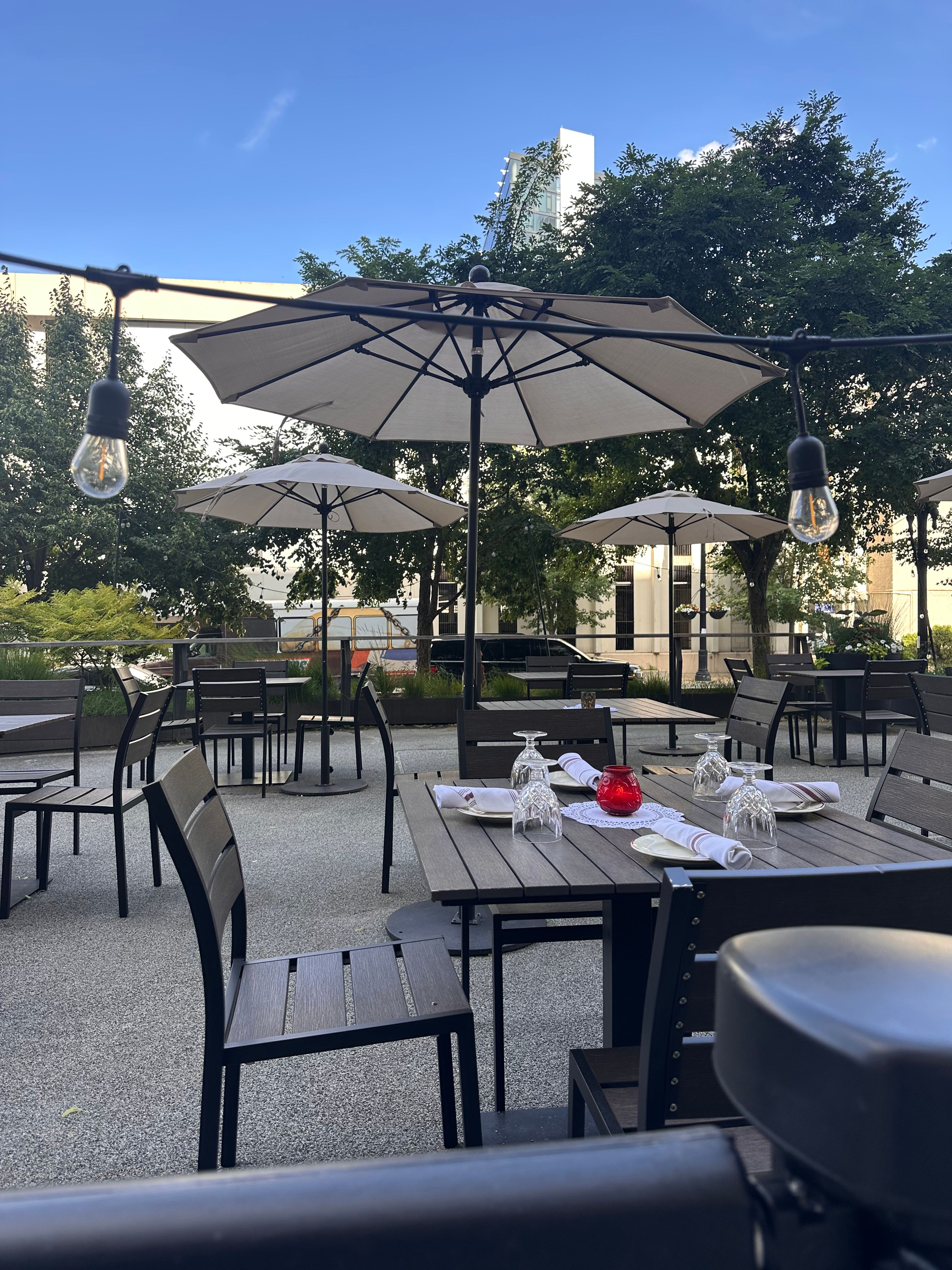 Motel Bar Patio, an event space at Monty’s Chicago and Motel Bar Chicago