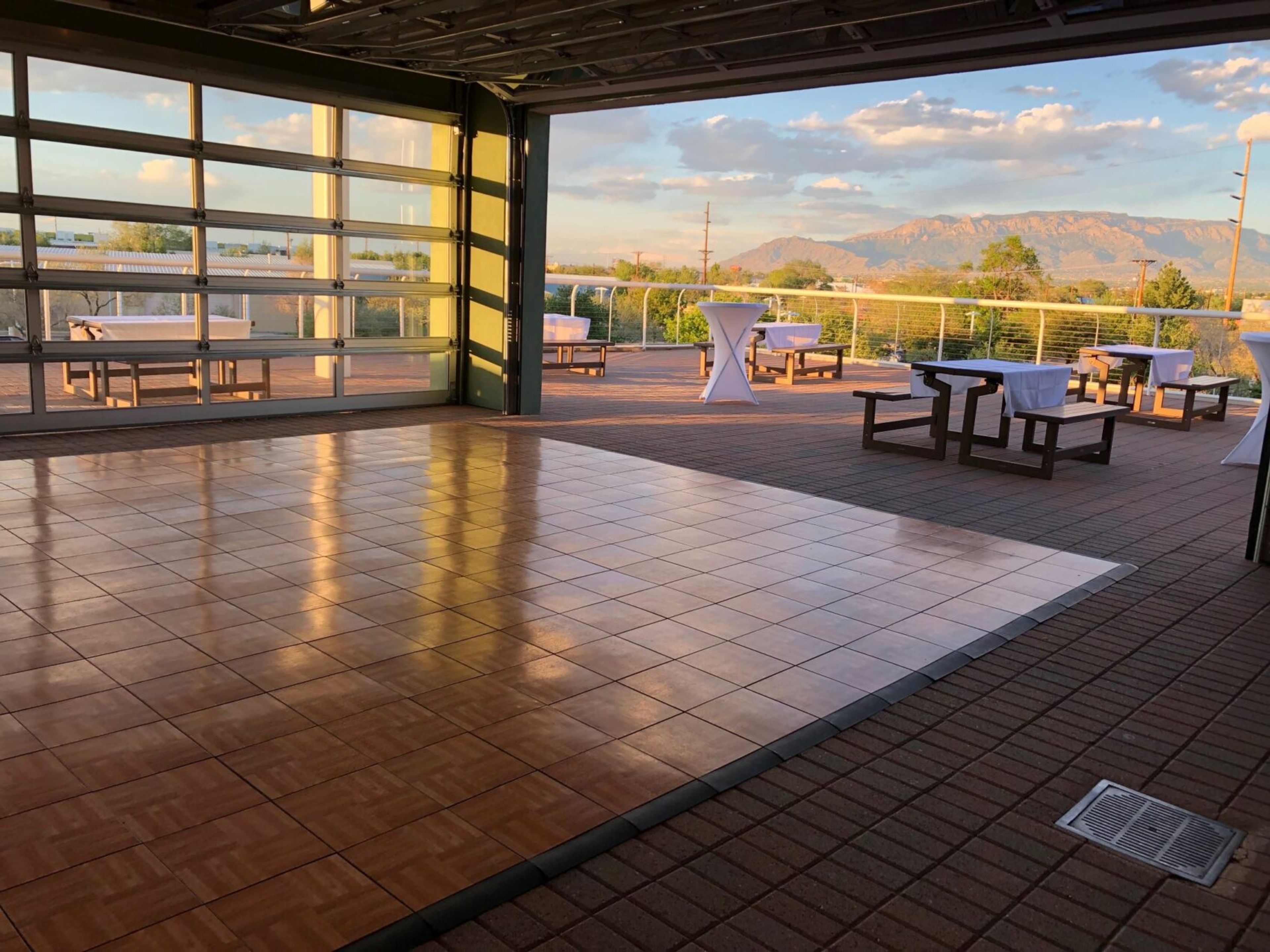 Rotary Pavilion, an event space at Explora