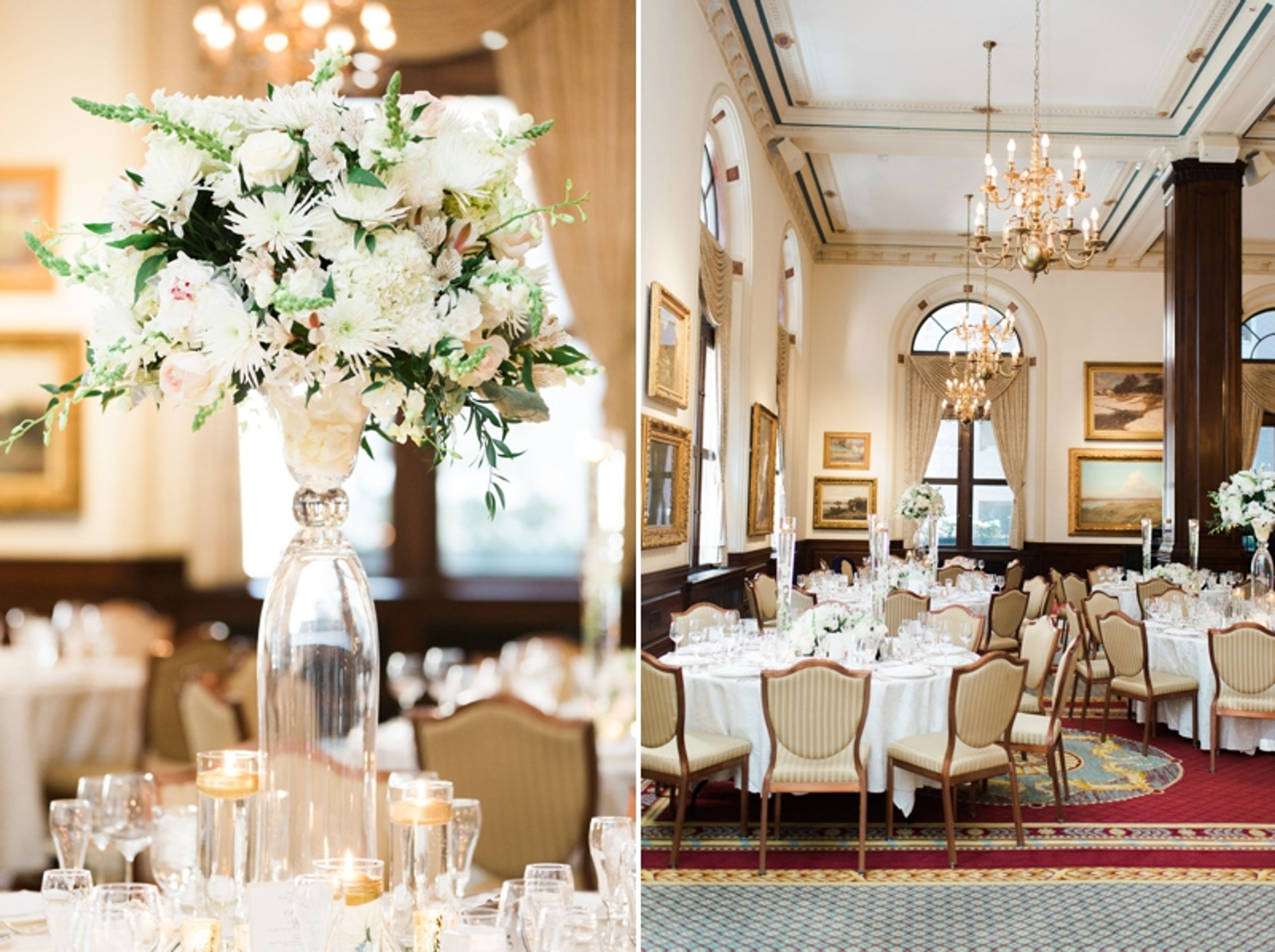 Presidents Hall, an event space at Union League Club of Chicago