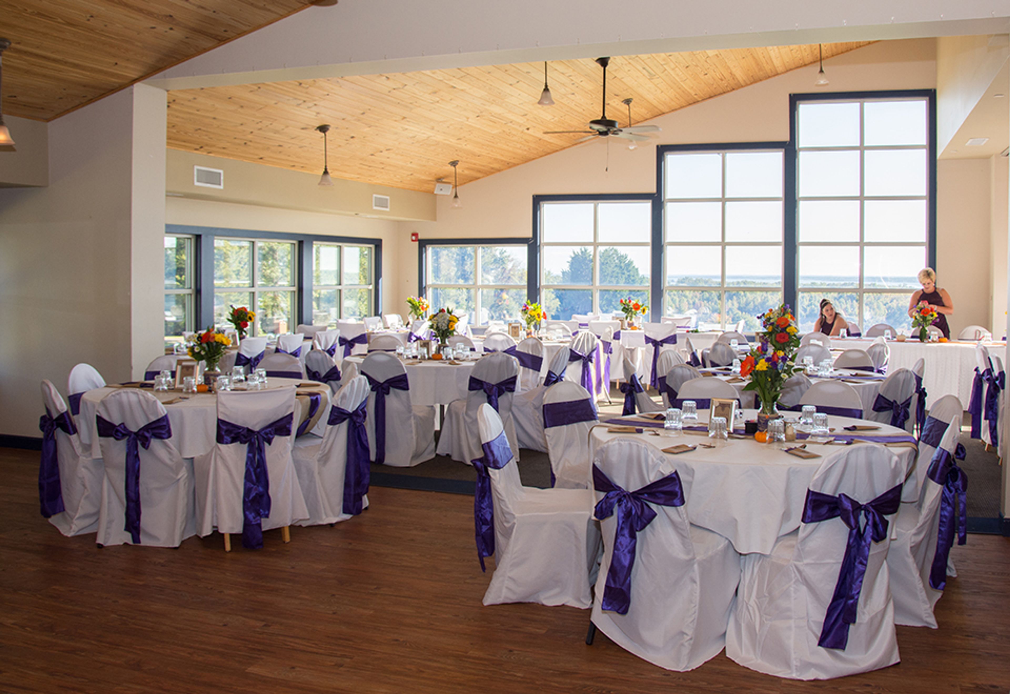 Riverview Banquet Room, an event space at Wicomico Golf Course