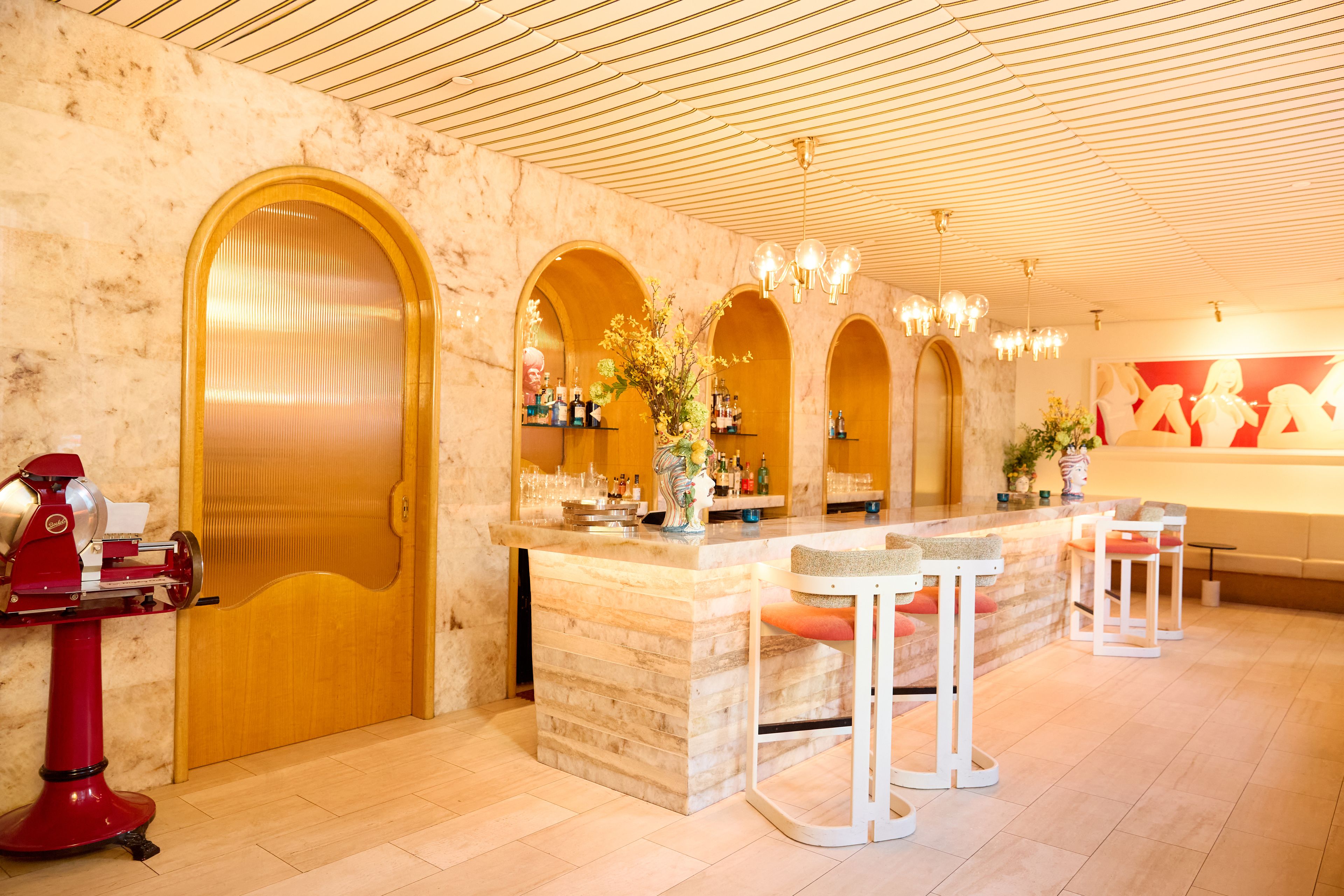 Accanto, an event space at Cucina Alba
