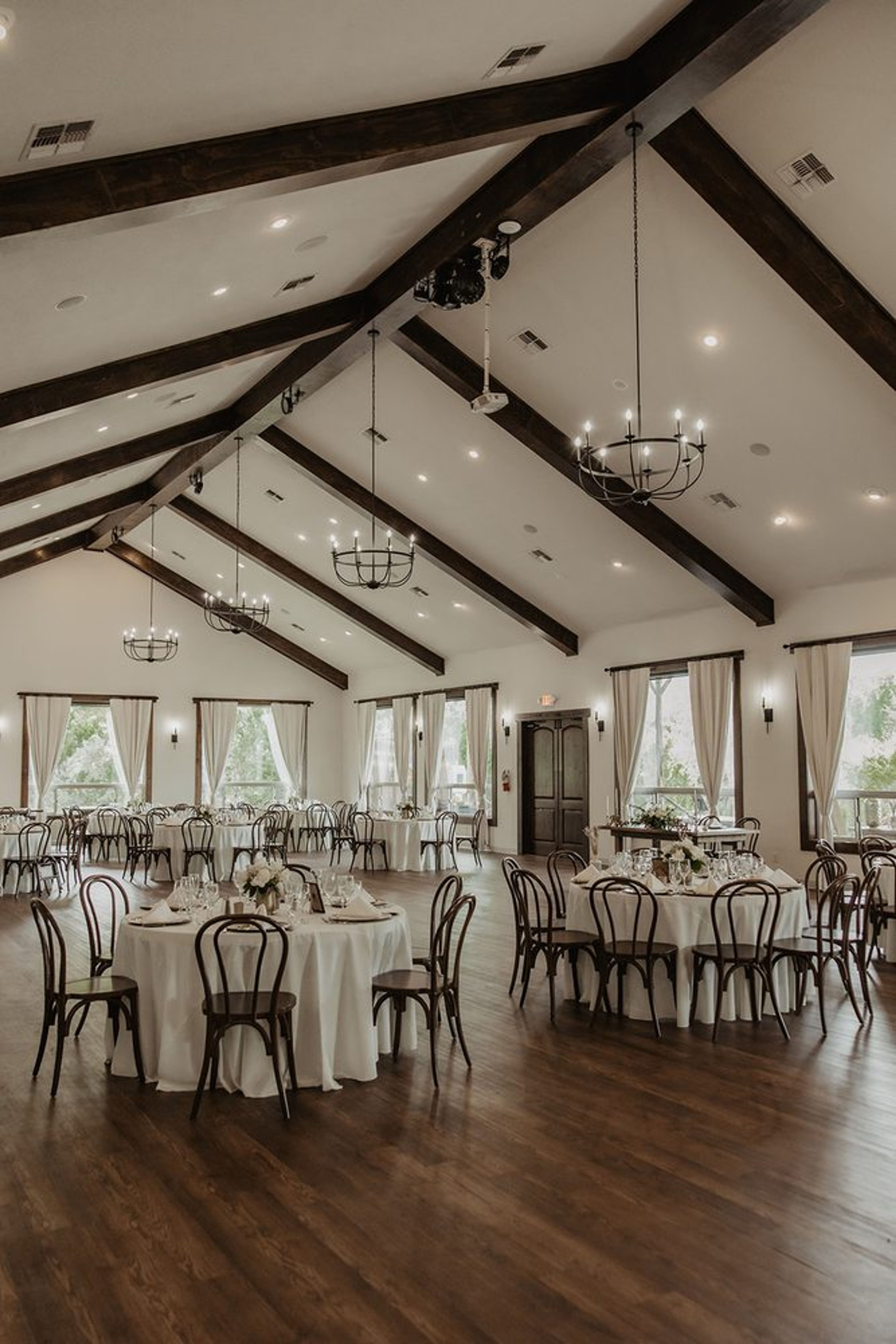 Indoor Reception Venue, an event space at Scenic Springs by Wedgewood Weddings