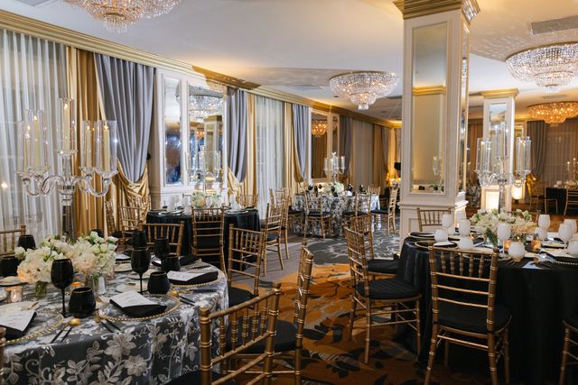 Featured photo from Explore this Dallas Gala Featuring Dramatic Chandeliers and Regal, Gold-Accented Interiors