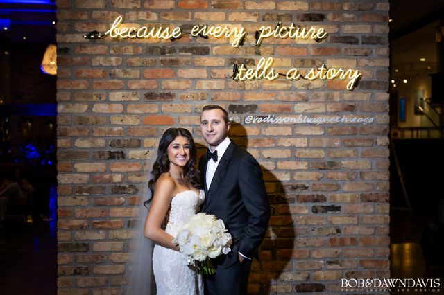 Featured photo from Totally Rad Wedding at the Raddison Blu Hotel Chiago Emily + Aaron