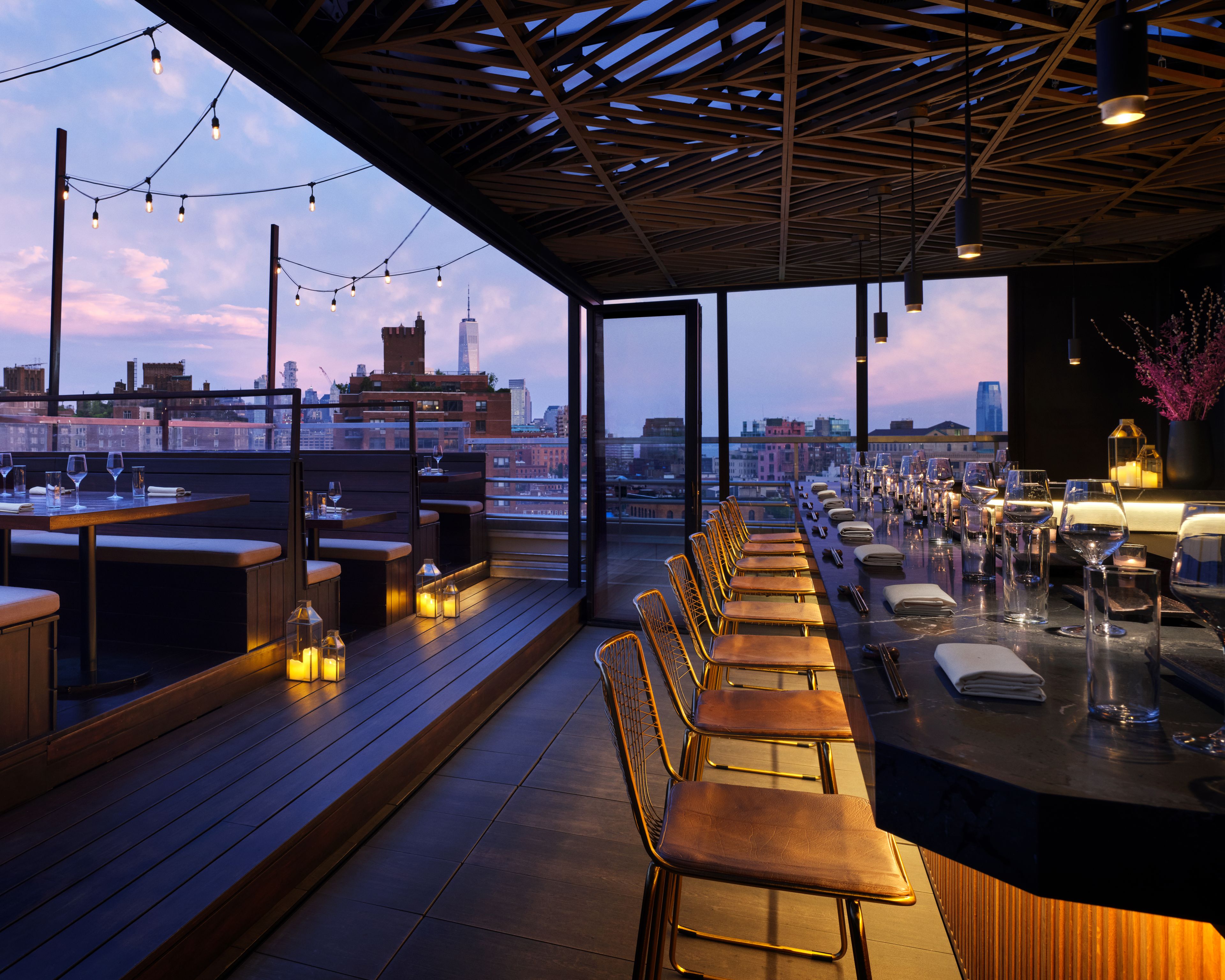 Saishin at Gansevoort Rooftop, an event space at Gansevoort Meatpacking