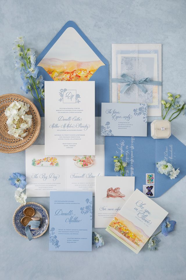 Featured photo from A Blue-Hued Celebration in Stowe