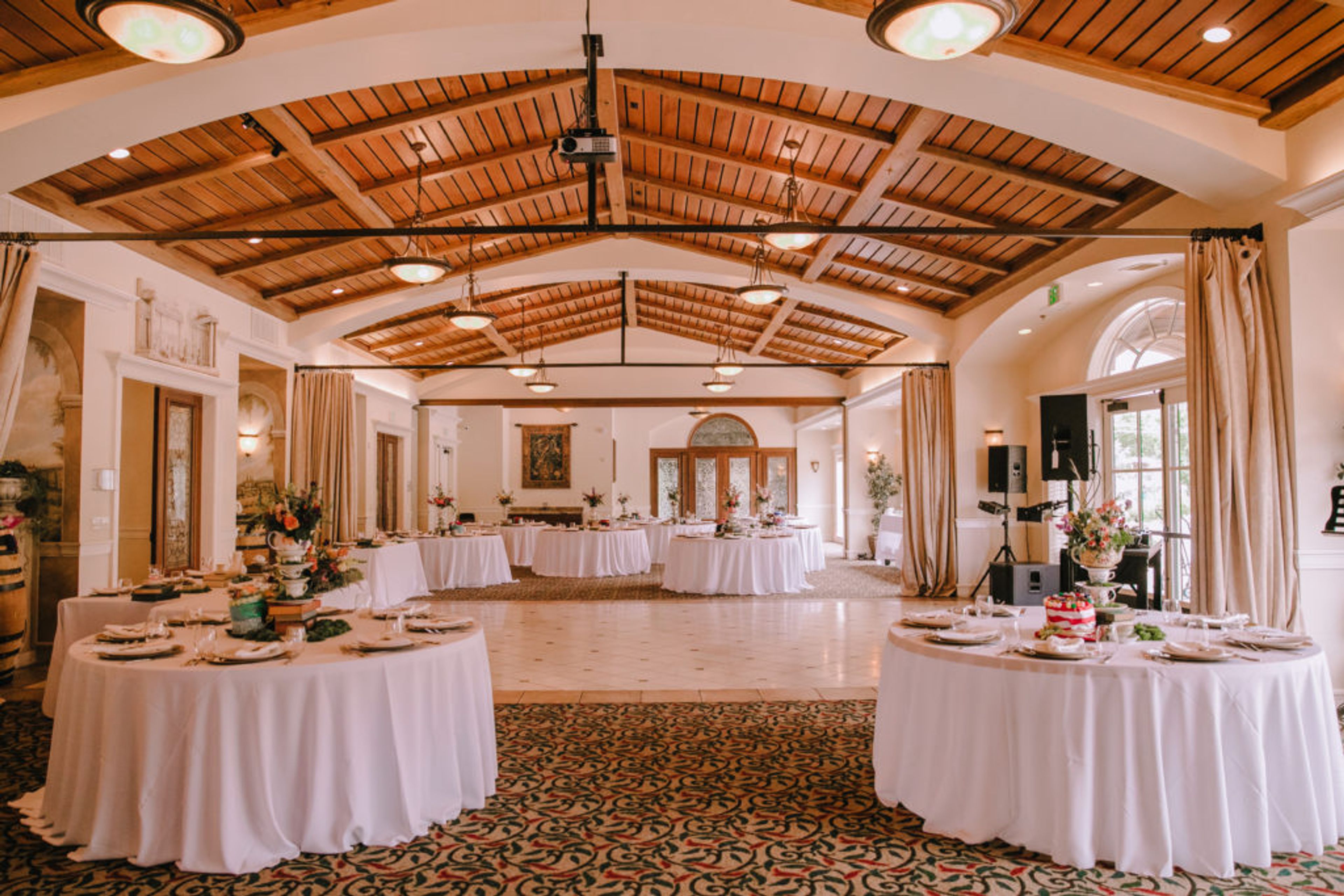 Numinos Banquet Room, an event space at Belle Fiore Estate & Winery