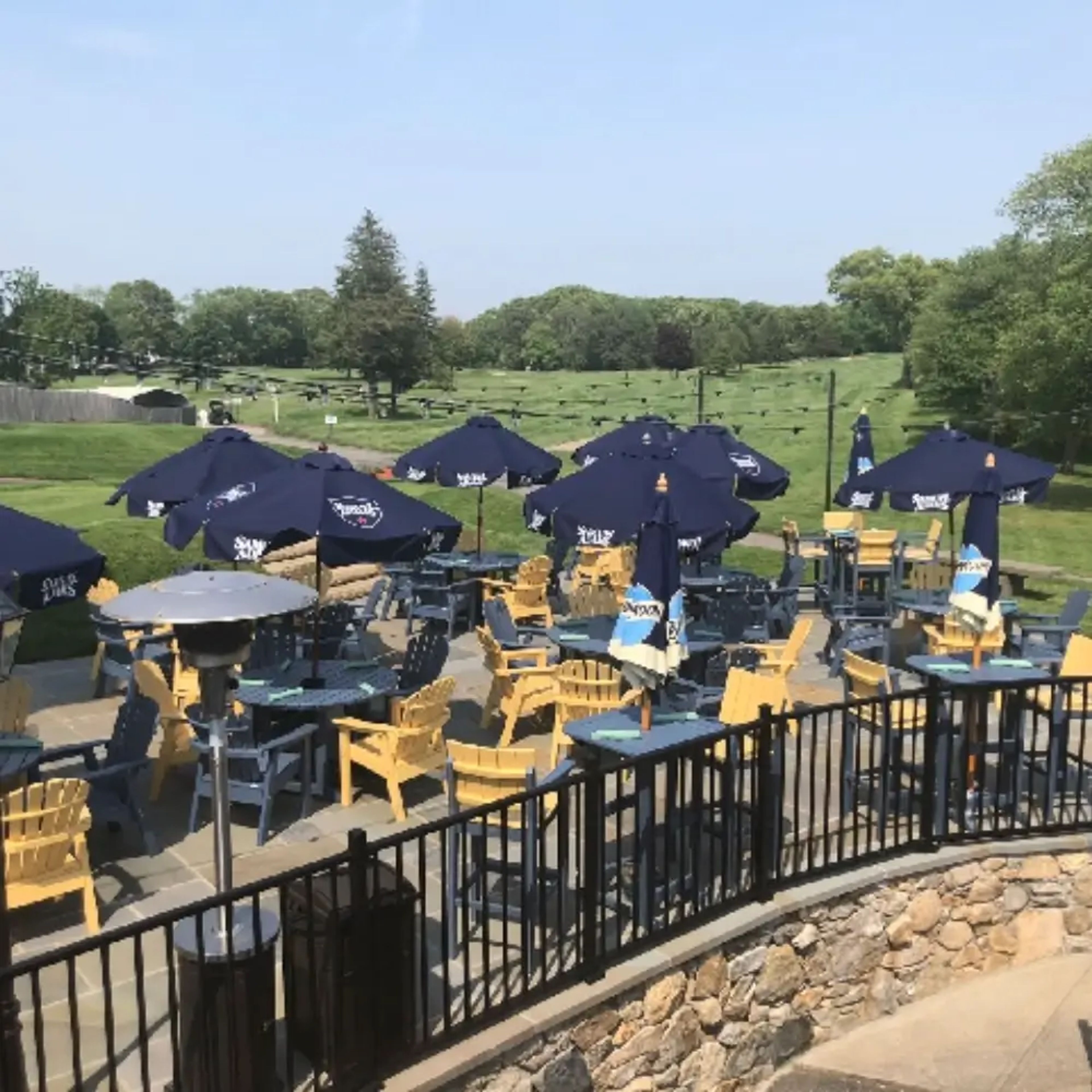 The Patio, an event space at Valley Country Club - Warwick