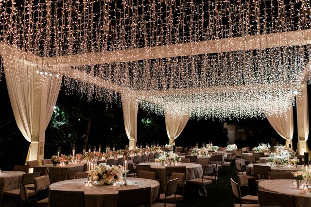 Featured photo from Admire this Hotel Bel-Air Wedding Where Lush Garden Greenery Met Soft Draping and a Dreamlike Canopy of Sparkling Lights