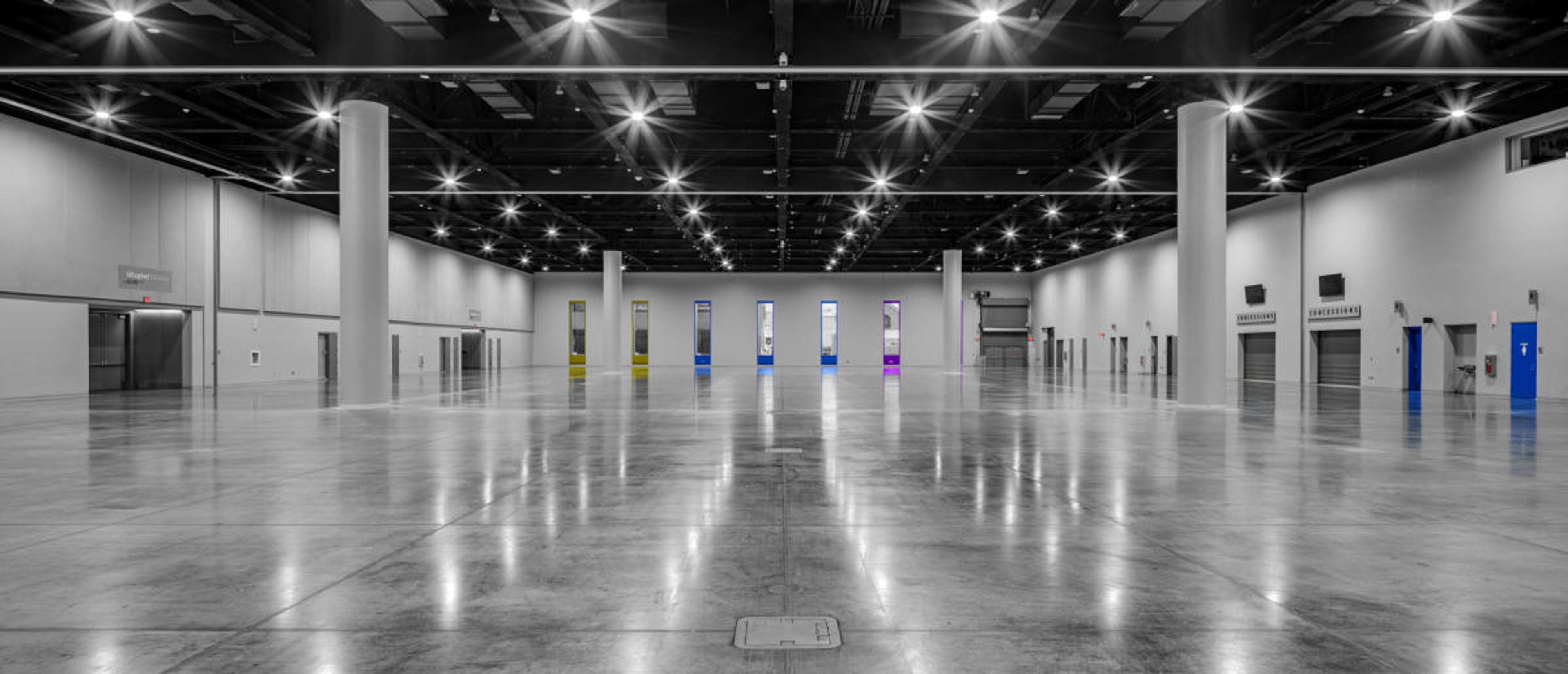 Idlughet (Eklutna) Exhibit Hall, an event space at Anchorage Convention Center- Dena’ina Center
